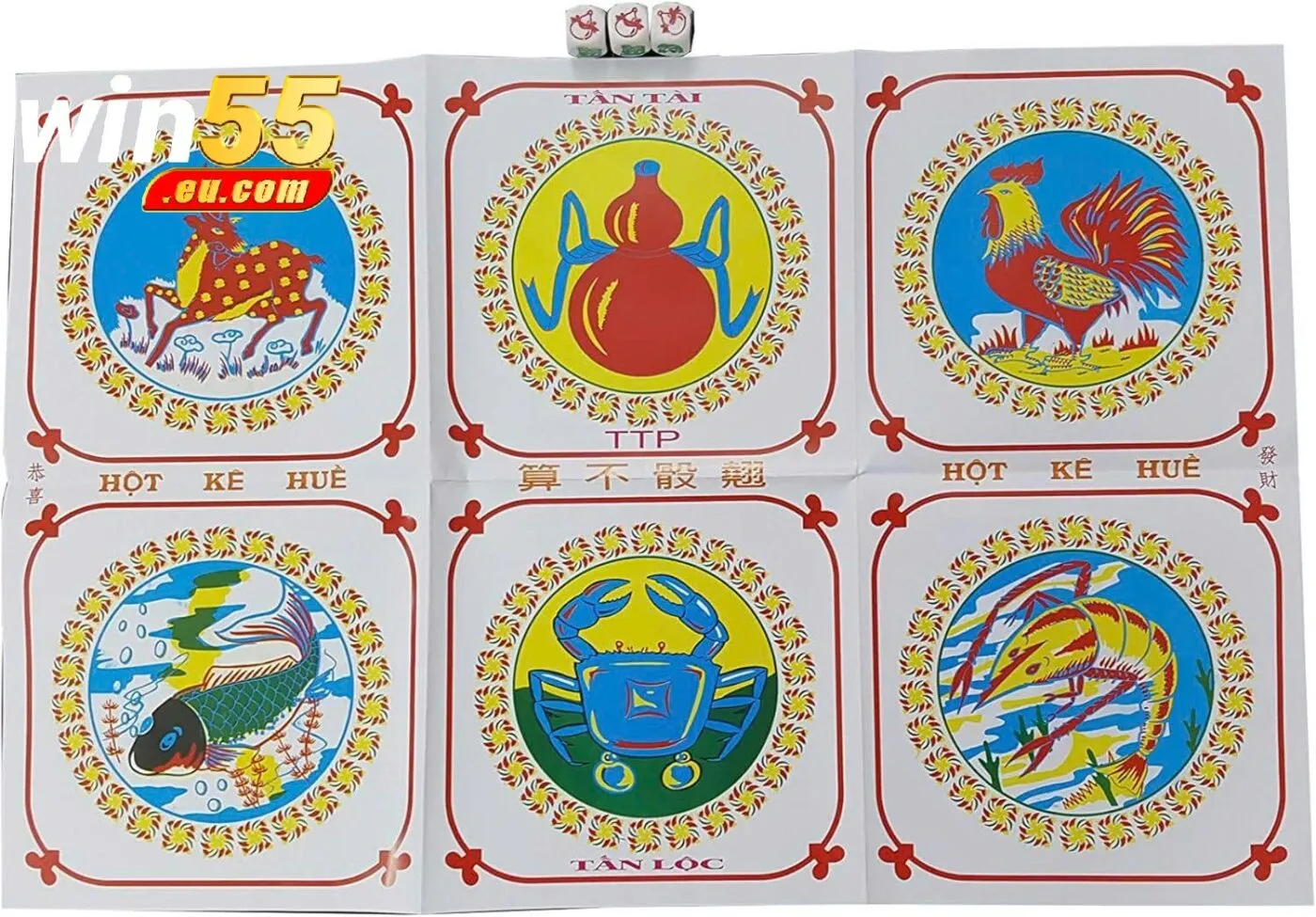 Bầu Cua Win55 – Trải Nghiệm Xúc Xắc Thú Vị